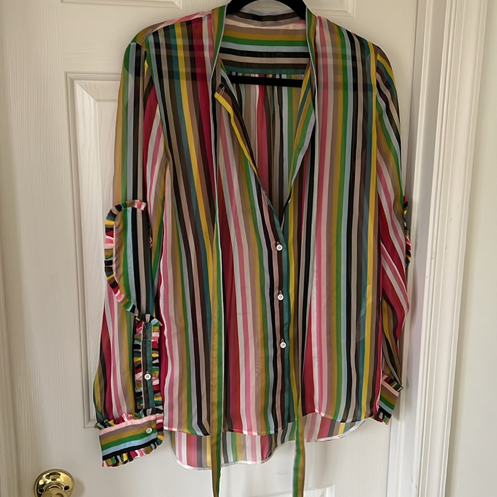 No21 sheer pleated dress and blouse set - Picture 9 of 14